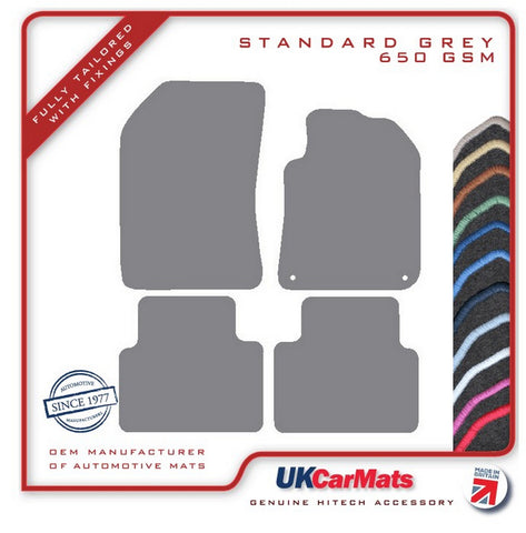 Peugeot 308SW Estate / Stationwagon 2013-2021 Grey Tailored Carpet Car Mats HITECH