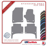 Porsche Cayenne - 1st Generation (Oval Fixings) 2003-2010 Grey Tailored Carpet Car Mats HITECH