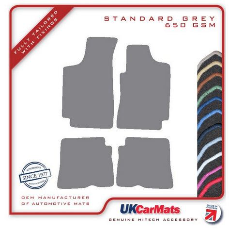 Renault 19 1989-1995 Grey Tailored Carpet Car Mats HITECH