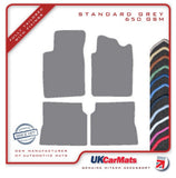 Renault Megane I Saloon 1996-2002 Grey Tailored Carpet Car Mats HITECH