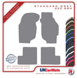 Rover 200/400 + Coupe 1990-1995 Grey Tailored Carpet Car Mats HITECH