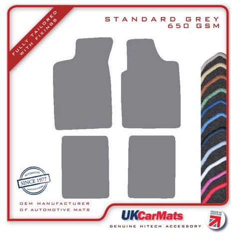 Renault Clio I 1991-1998 Grey Tailored Carpet Car Mats HITECH
