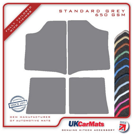 Renault 30 1985-1985 Grey Tailored Carpet Car Mats HITECH