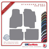 Rover 400 1995-2001 Grey Tailored Carpet Car Mats HITECH