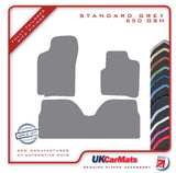 Renault Scenic 1996-2003 Grey Tailored Carpet Car Mats HITECH