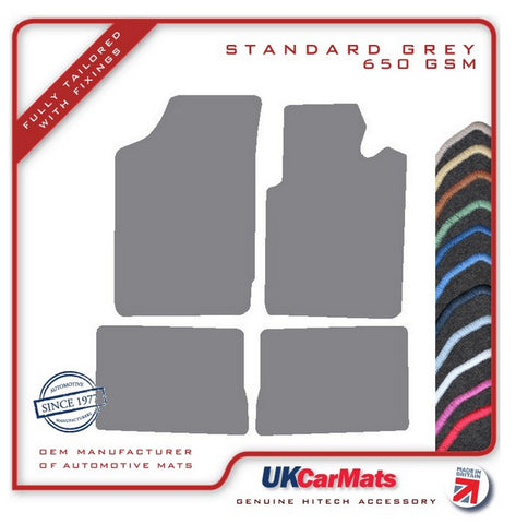Renault Clio II (Facelift) 2001-2005 Grey Tailored Carpet Car Mats HITECH