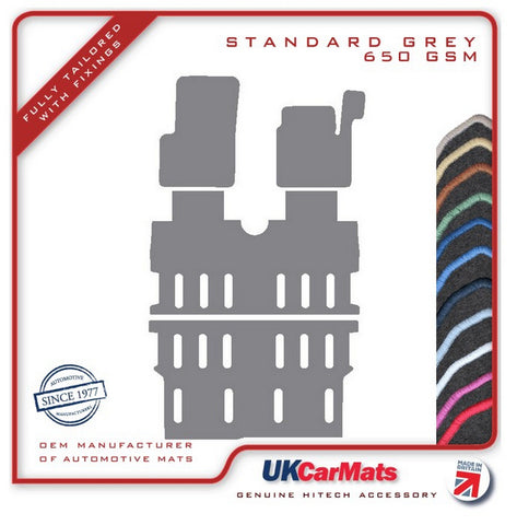 Renault Espace 1999-2003 Grey Tailored Carpet Car Mats HITECH