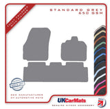 Renault Scenic 2003-2009 Grey Tailored Carpet Car Mats HITECH