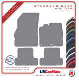 Renault Megane III Coupe 2009 onwards Grey Tailored Carpet Car Mats HITECH