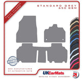Renault Kangoo II 2008-2021 Grey Tailored Carpet Car Mats HITECH