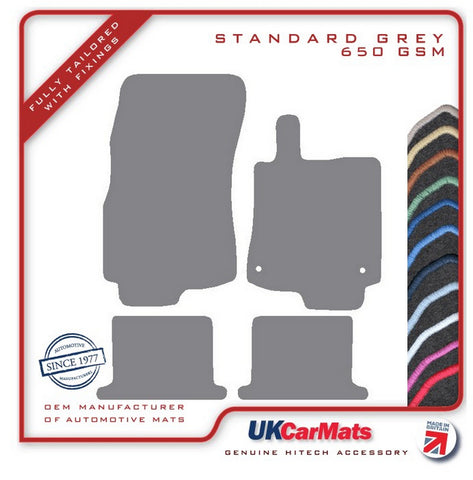 Renault Megane III Cabriolet 2010 onwards Grey Tailored Carpet Car Mats HITECH