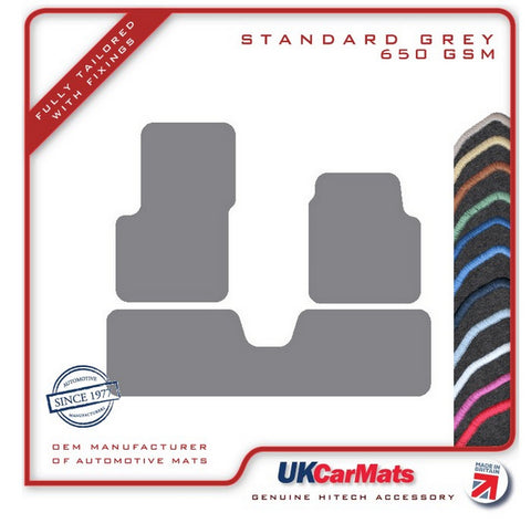 Renault Avantime (One Piece Rear) 2001-2003 Grey Tailored Carpet Car Mats HITECH