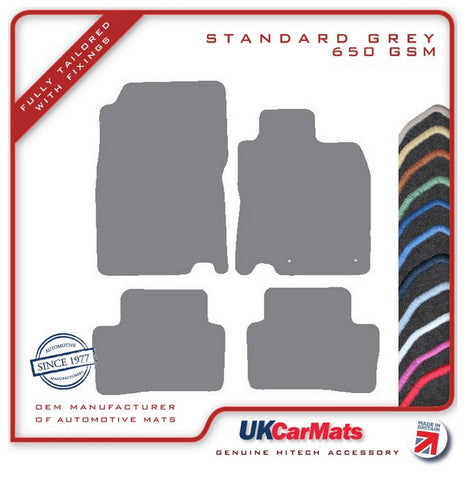 Renault Kadjar 2015 onwards Grey Tailored Carpet Car Mats HITECH