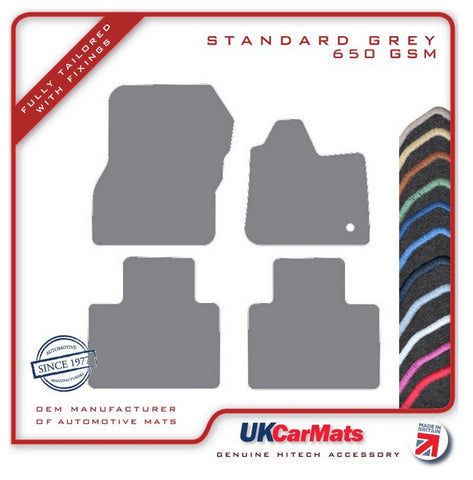 Renault Zoe 2013-2021 Grey Tailored Carpet Car Mats HITECH