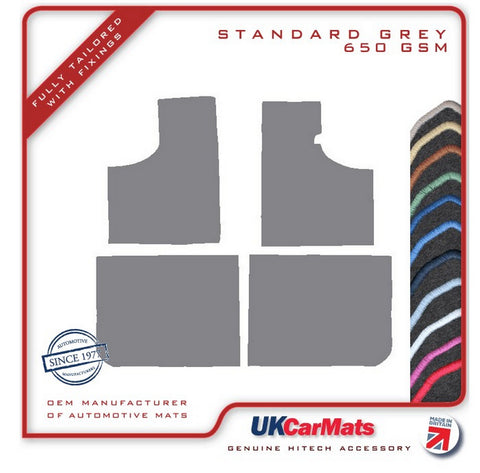 Skoda Estelle 1977-1990 Grey Tailored Carpet Car Mats HITECH