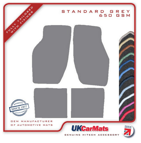 Saab 900 Classic 1979-1994 Grey Tailored Carpet Car Mats HITECH