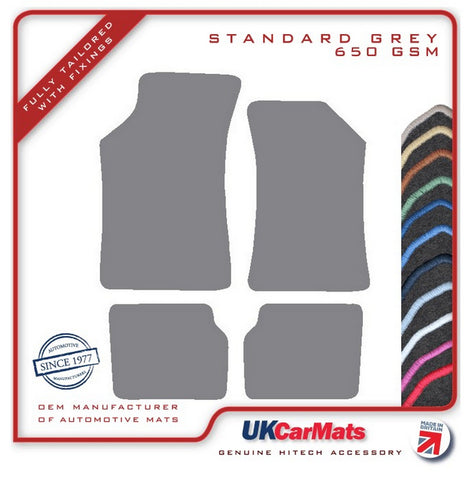 Skoda Felica 1996-2002 Grey Tailored Carpet Car Mats HITECH