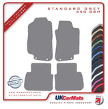 Saab 9/5 1998-2009 Grey Tailored Carpet Car Mats HITECH