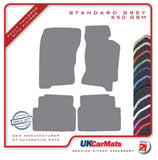 Subaru Forester 1997-2002 Grey Tailored Carpet Car Mats HITECH