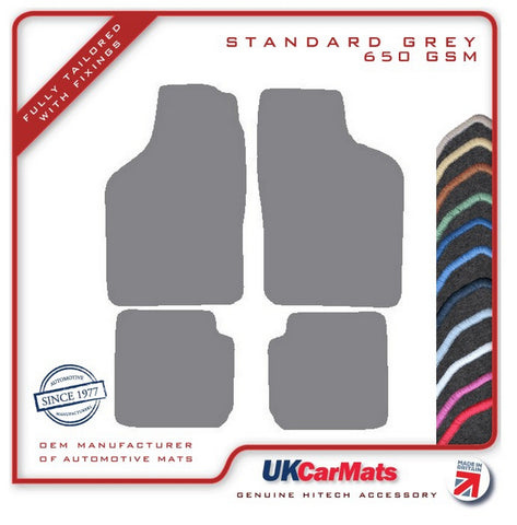 Saab 900 Turbo 1994-1998 Grey Tailored Carpet Car Mats HITECH