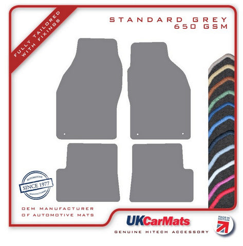 Saab 9/3 Convertible 1998-2003 Grey Tailored Carpet Car Mats HITECH