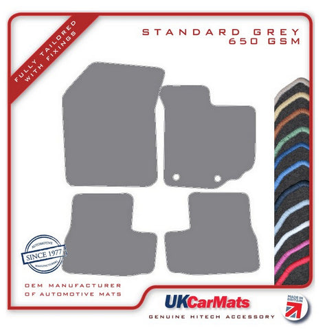 Suzuki Splash 2008 onwards Grey Tailored Carpet Car Mats HITECH