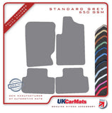 Ssangyong Rexton 2001 onwards Grey Tailored Carpet Car Mats HITECH