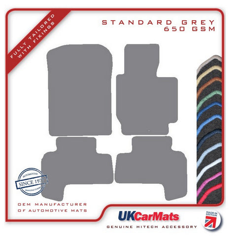 Suzuki Grand Vitara 3dr/SWB 2005-2015 Grey Tailored Carpet Car Mats HITECH