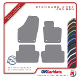 Seat Alhambra 2010-2020 Grey Tailored Carpet Car Mats HITECH