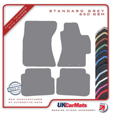 Subaru Impreza Saloon 2007-2015 Grey Tailored Carpet Car Mats HITECH