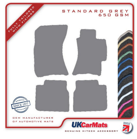 Subaru Legacy 2004-2009 Grey Tailored Carpet Car Mats HITECH