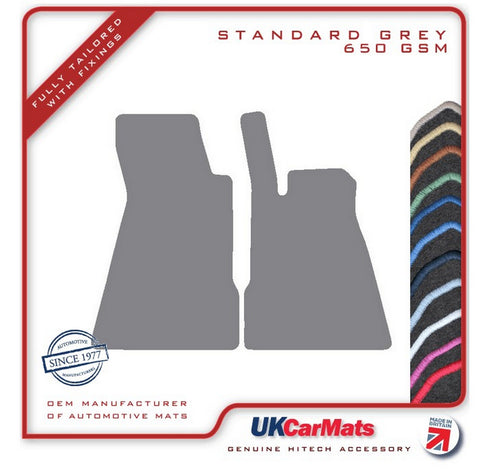 Smartcar Brabus Roadster 2003-2007 Grey Tailored Carpet Car Mats HITECH