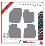 Skoda Rapid 2012 onwards Grey Tailored Carpet Car Mats HITECH