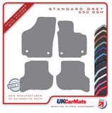 Seat Altea XL 2006-2015 Grey Tailored Carpet Car Mats HITECH