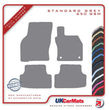Seat Leon e-Hybrid 2021 onwards Grey Tailored Carpet Car Mats HITECH