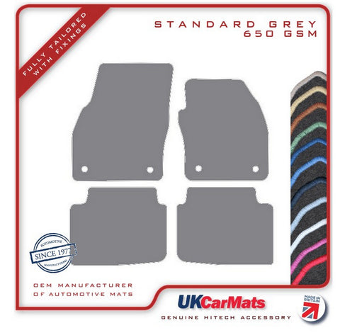 Skoda Kamiq 2019 onwards Grey Tailored Carpet Car Mats HITECH