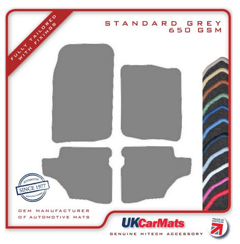 Suzuki Grand Vitara 3Dr 1998-2005 Grey Tailored Carpet Car Mats HITECH