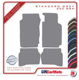 Toyota Corolla 1987-1992 Grey Tailored Carpet Car Mats HITECH