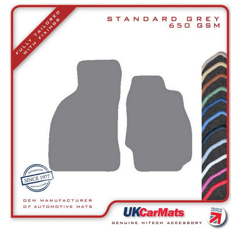 Toyota MR2 Mk1 1985-1990 Grey Tailored Carpet Car Mats HITECH
