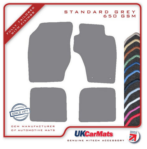 Toyota RAV4 1st Generation 3dr 1994-2000 Grey Tailored Carpet Car Mats HITECH