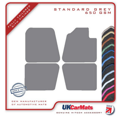 Triumph Herald / Vitesse 1959-1971 Grey Tailored Carpet Car Mats HITECH