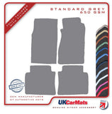 Toyota Supra 1982-1985 Grey Tailored Carpet Car Mats HITECH