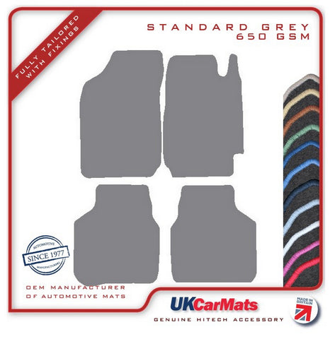 Toyota Corolla 5dr 1992-1997 Grey Tailored Carpet Car Mats HITECH