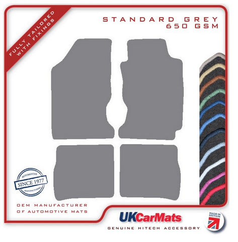 Toyota Carina 2 1988-1992 Grey Tailored Carpet Car Mats HITECH