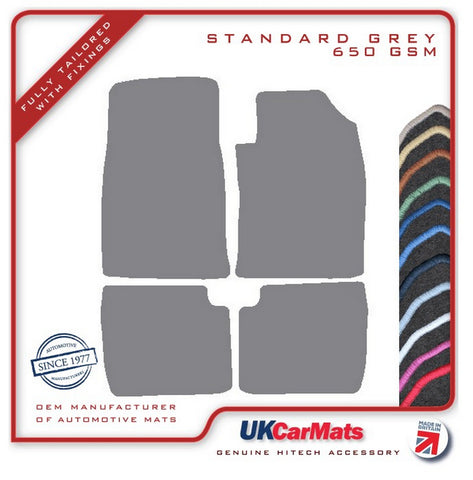 Toyota Camry 1997-2008 Grey Tailored Carpet Car Mats HITECH