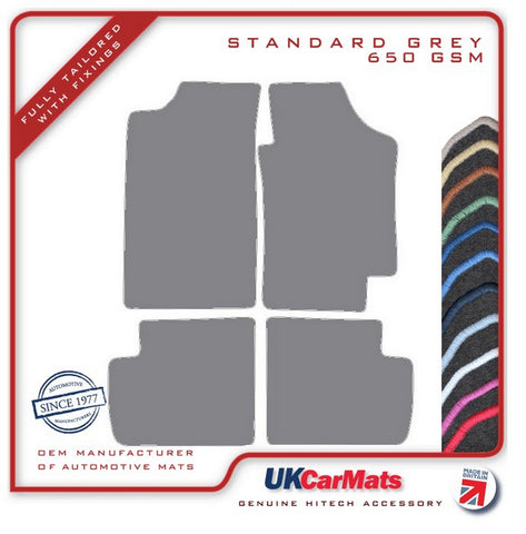 Toyota Avensis 1997-2003 Grey Tailored Carpet Car Mats HITECH