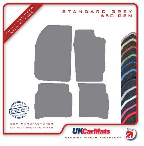 Toyota Celica GT4 4WD (Flip Up Lights) 1985-1994 Grey Tailored Carpet Car Mats HITECH