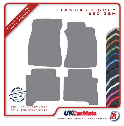 Toyota Hilux Doublecab 1989-1997 Grey Tailored Carpet Car Mats HITECH