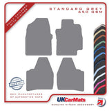 Toyota Prius 2004-2009 Grey Tailored Carpet Car Mats HITECH