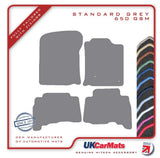 Toyota Landcruiser LC3 2010 onwards Grey Tailored Carpet Car Mats HITECH